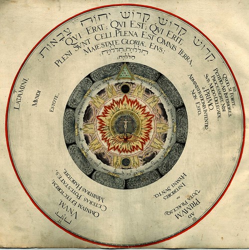 007- La rosa cosmica-Amphitheatrum sapientiae aeternae-1595- Heinrich Khunrath- © 1999-2000 by the Board of Regents of the University of Wisconsin System