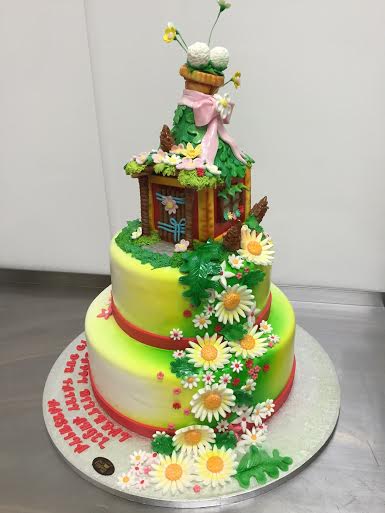 Fairy House Cake by Andras Krasznai