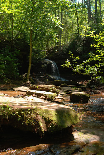 creek waterfall stream lostcreekfalls