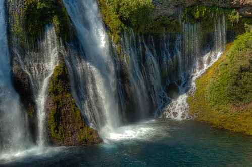 landscape waterfall burneyfalls
