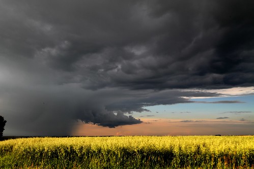 storm rainbow double alberta carstairs chasing storms2012