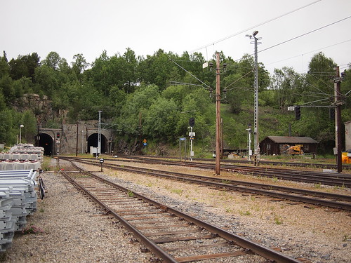 station railway tunnel nsb dombås