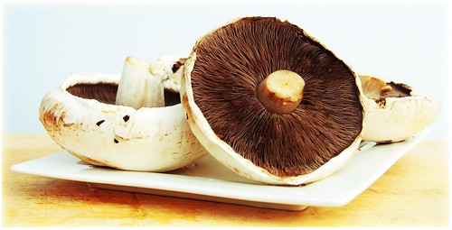 mushrooms on a plate