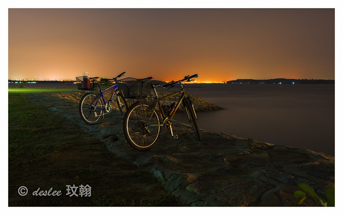 bicycle night yahoo google nikon flickr 24mm bicyclette vélo d800 nikond800