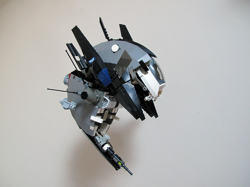 lego space spaceship aggressive moc