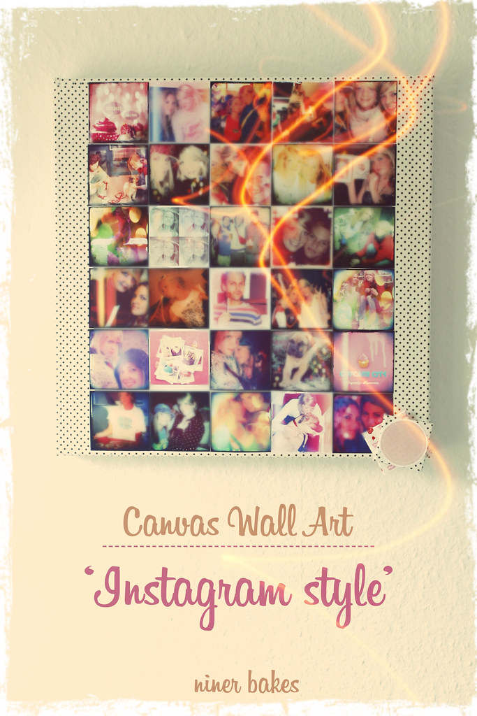 DIY - Instagram Wall Art: Make your own instagram canvas