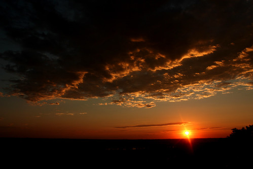 sunset summer usa sun sol clouds golden solar day cloudy horizon missouri cloudsstormssunsetssunrises