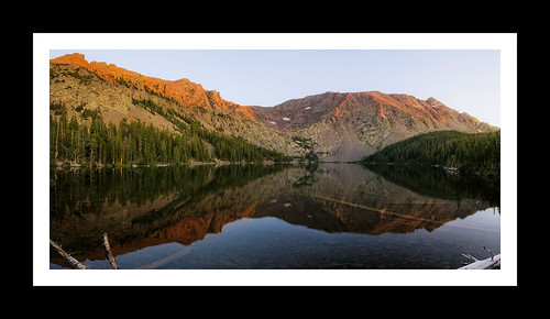 camping sunset summer panorama beautiful reflections landscape interesting fishing colorado colorful hiking vibrant sony exploring relaxing calming vivid peaceful august alpine backpacking backcountry rockymountains alpha majestic alpinelake tranquil exciting summitcounty highaltitude highcountry subalpine eaglesnestwilderness gorerange a55 sigma1020 scerene mountainreflections tylerporter uppercataractlake surpriselaketrailhead