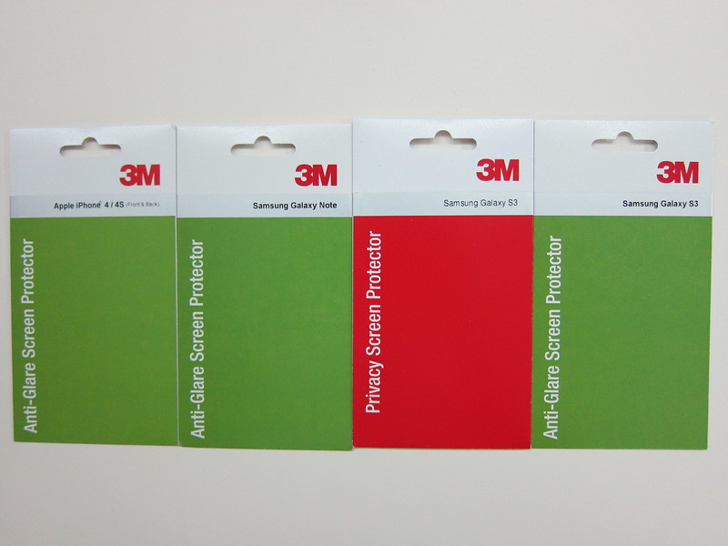 3M Screen Protectors - Packaging Front