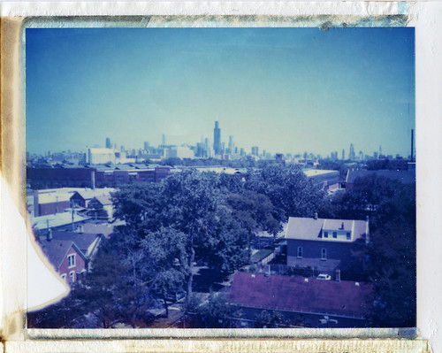 chicago polaroid illinois midwest cityscape view mtsinai westside 190 iduv expired112005