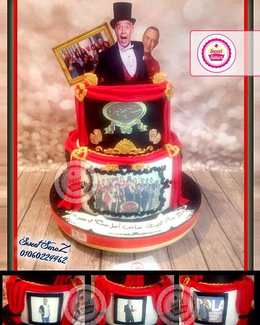 Actor Ashraf Abdelbaky - Masra7 Masr (Egypt Theatre) Cake by Senoz Asma of Sweet SenoZ
