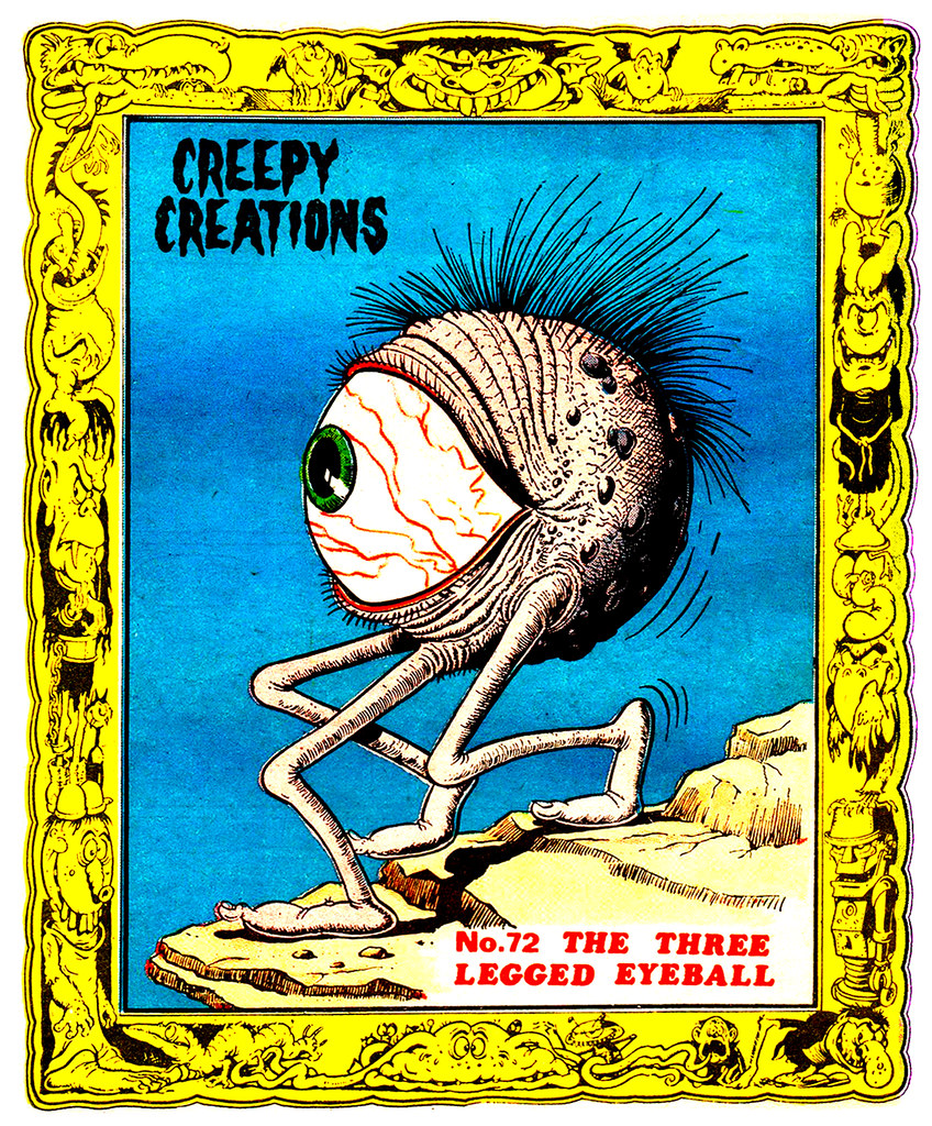 Creepy Creations No.72 - The Three Legged Eyeball