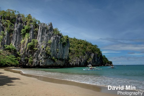 sea summer vacation tourism beach rock river underground puerto island boat sand asia heaven paradise philippines tropical princesa visayas sabang palawan