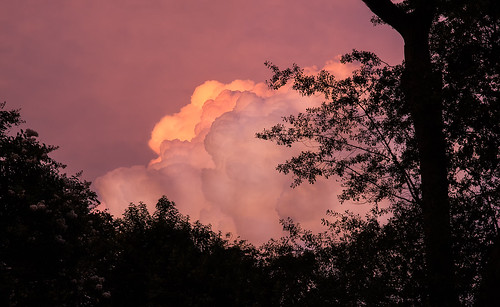 sunset clouds southcarolina olympus frontyard zuiko greenville e5 zd 1260mm