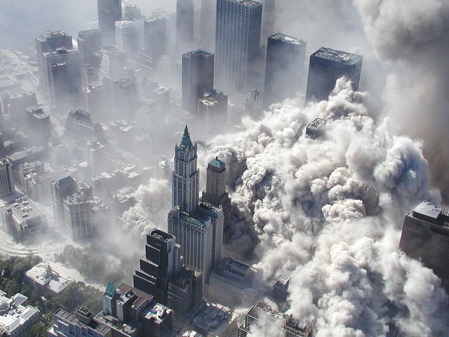 Foto del WTC del 11-S