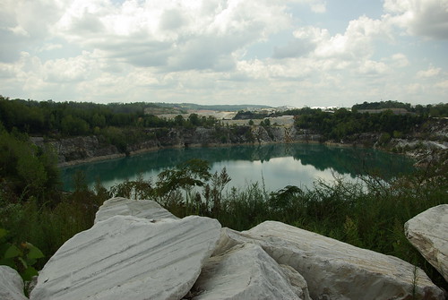 whitemarble quarry lake water