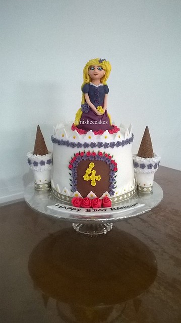 Disney Rapunzel Cake by Nishani Dewaraja of Nishee Cakes