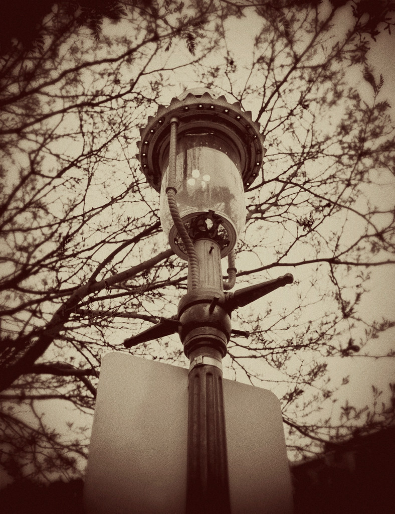 Gas Lantern on Bunker Hill Freedom Trail
