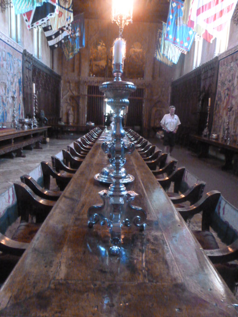 Hearst Castle dining tabale- oh my buhay