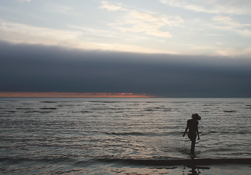 morning sea sunrise seaside ragaciems baltcisea