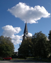 Church and clouds #Rovaniemi #Finland #Nokia #N8