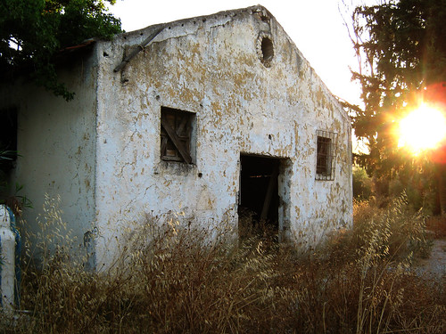 abandoned sunrise greece derelict rhodes 2012 tholos