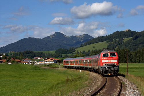 germany eisenbahn db bahn regio 218 regionalexpress v160