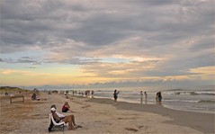 Early Summer Evening at Coligny Beach on Hilton Head Island (SC) July 2012