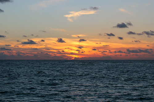 ocean sea sky color beautiful sunrise island barbados