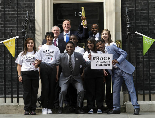 Race Against Hunger at Downing Street