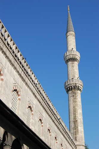 Minaret on the Blue Mosque