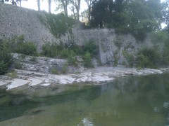 river wall