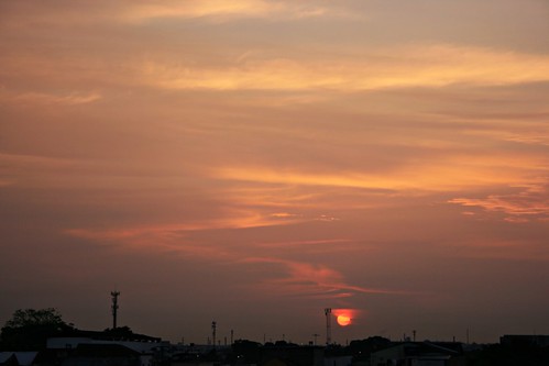 summer sky sun clouds sunrise
