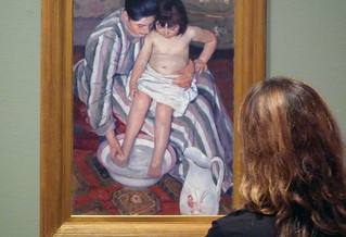 Cassatt, The Child's Bath with Beth