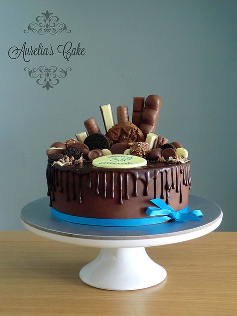 Chocolate Sweets Drip Cake by Aurelia Czarnecka of Aurelia's Cake
