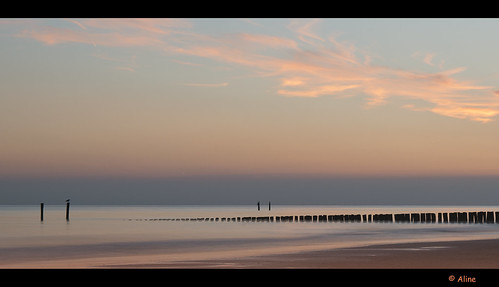 light sunset sea holland beach netherlands strand licht zonsondergang nederland zeeland zee le zoutelande golfbreker nd106