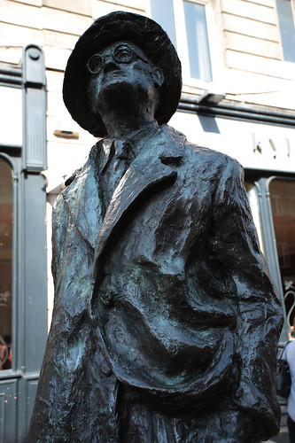 La statua di James Joyce