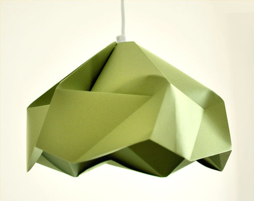 Origami Snowflake Lampshade