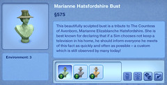 Marianne Hatsfordshire Bust