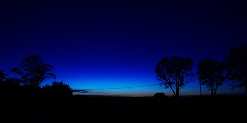 blue sunset sky night germany stars deutschland sonnenuntergang nacht saxony himmel sachsen blau chemnitz sterne