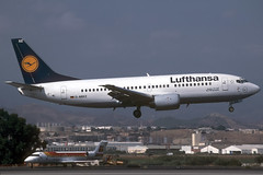 Lufthansa B737-330 D-ABXZ AGP 10/07/2005