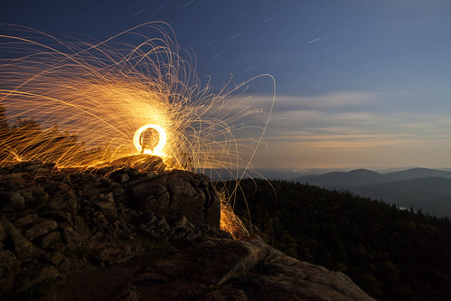 light 2 mountain mountains canon painting fire star paint mt crane mark spin trails adirondacks trail ii mtn l 5d ef 1740mm f4 adirondack f40 f4l f40l 5d2 5dii