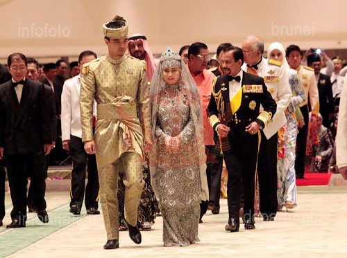 Gambar &Amp; Video Majlis Nikah Sanding Anak Sultan Brunei