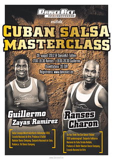 CUBAN SALSA MASTERCLASS @ DanceAct / Ranses Charon & Guillermo Zayas Ramirez » 26. august 2012