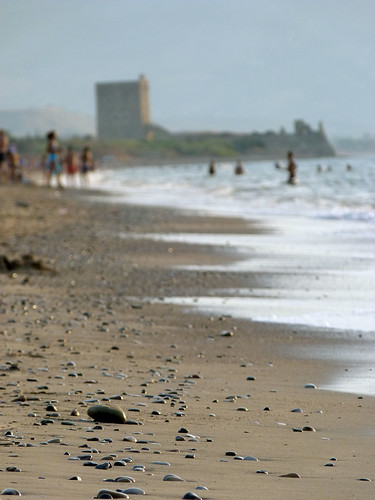 sea people tower beach stone seaside sand sicily sicilia arabtower