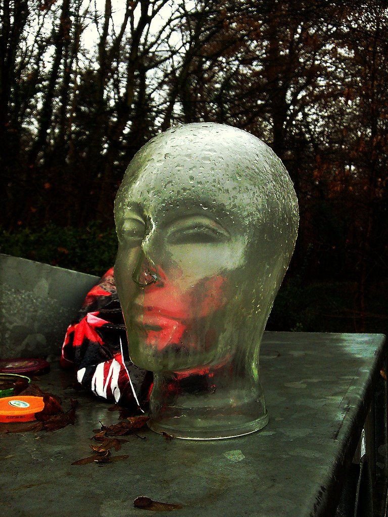 Kopf aus Glas - Head of Glass