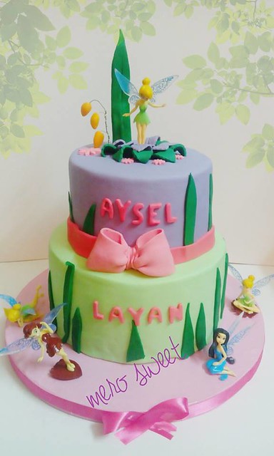 Tinkerbell Cake by Mero Diab