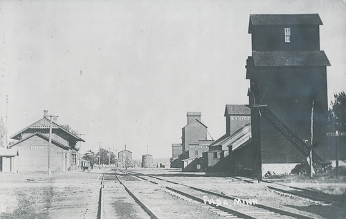 road railroad minnesota train elevator grain railway milwaukee depot fulda