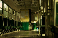 in the old tram