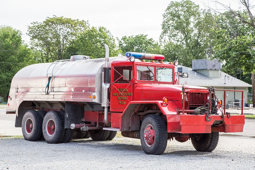 truck classictruck fireengine transport virden illinois unitedstates us